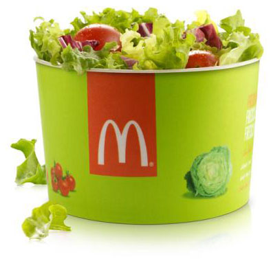 Nova salada McDonald´s 